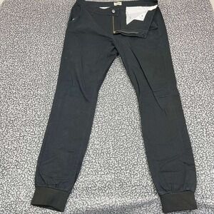 Vintage Sunset‎ Jogger Jeans Men 36x33 Black Straight Leg Pants Adult Outdoor
